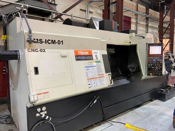 Mazak Mazatrol Matrix CNC Control W Voice Advisor 4000 RPM INTEGREX