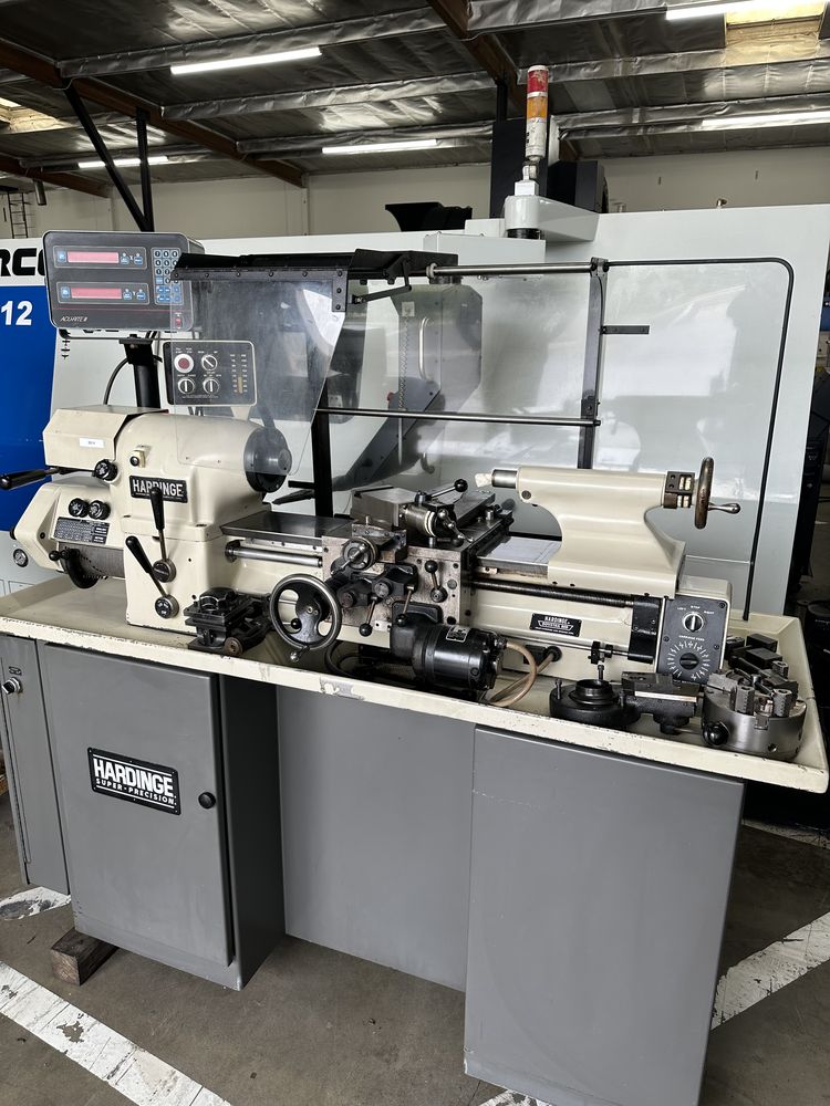 Hardinge Precision Tool Room Lathe With Inch Metric Threading Rpm