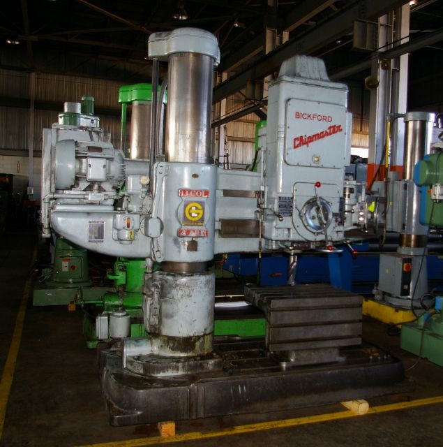 Giddings Lewis Chipmaster Heavy Duty Radial Drill Rpm