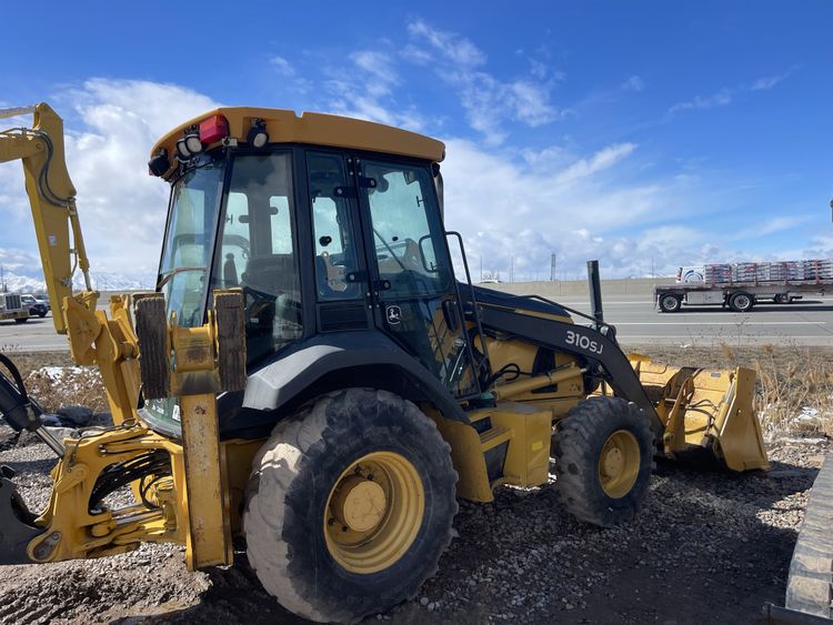 John Deere Sj Backhoe Loader