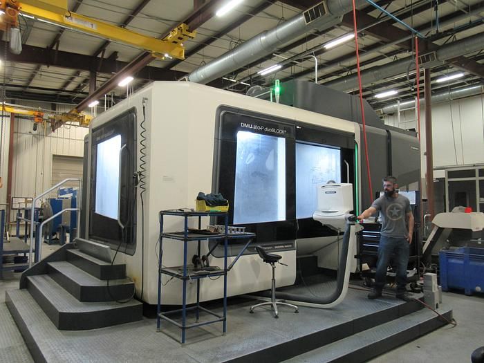 DMG DMG MORI DMU 160 P DuoBLOCK 5 Axis CNC Milling Center 5 Axis