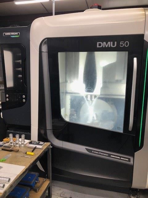 DMG MORI DMU 50 GEN III CNC 5 AXIS MACHINING CENTER 5 Axis