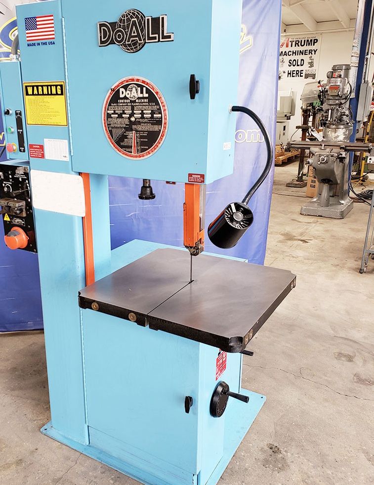 Doall V Band Saw Semi Automatic