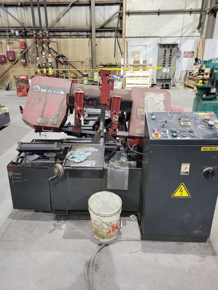 Amada Ha W Band Saw Semi Automatic