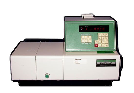 Jasco Uvidec Uv Vis Nir Spectrophotometer