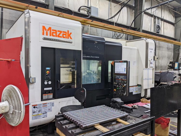 Mazak Mazatrol Matrix Control Rpm Integrex I St U Axis