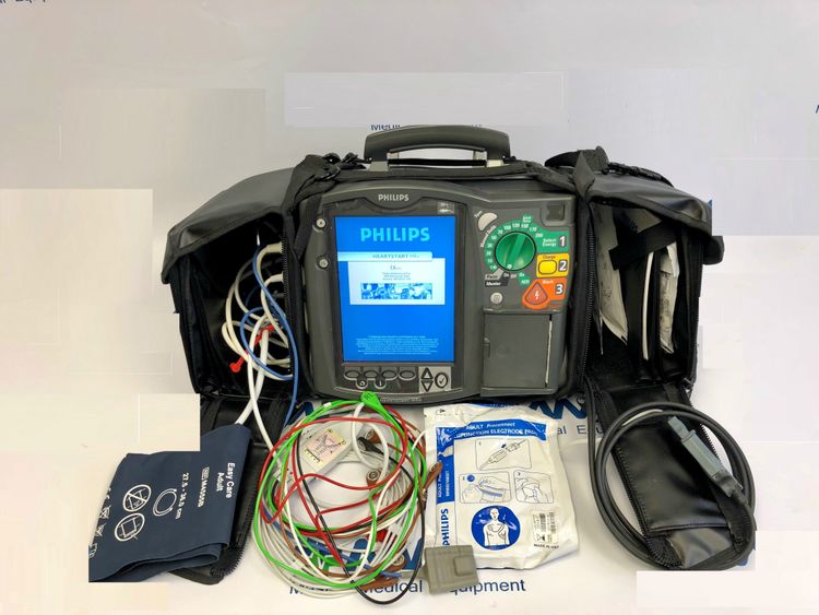 Philips 12 Lead MRx HeartStart Defibrillator Monitor