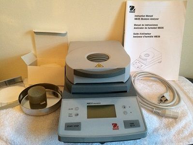 Ohaus MB35 MOISTURE ANALYSER