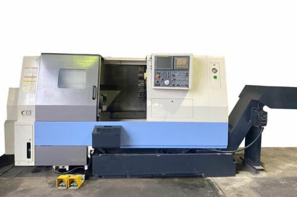 Doosan Fanuc 21i TB CNC Control 2000 Rpm PUMA 400MB Lathes 2 Axis