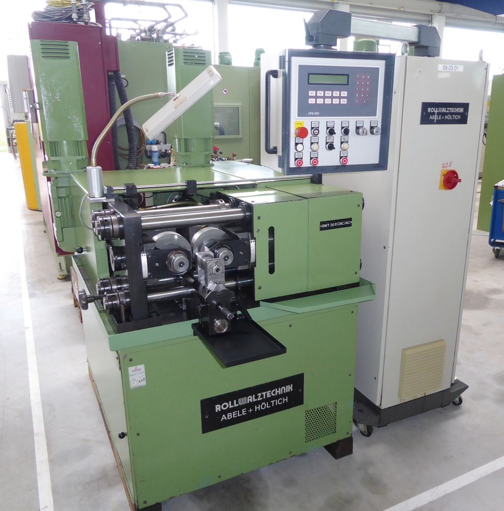 Rollwalztechnik Rwt X Cnc Ac Hydraulic Thread Rolling Machine