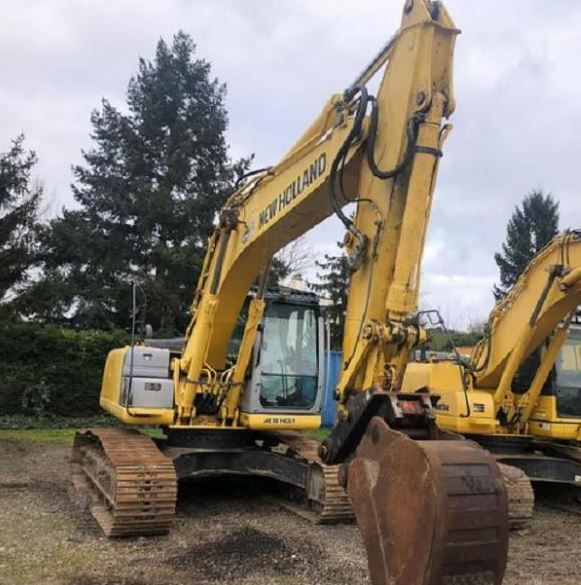 New Holland E 215 B Tracked Excavator