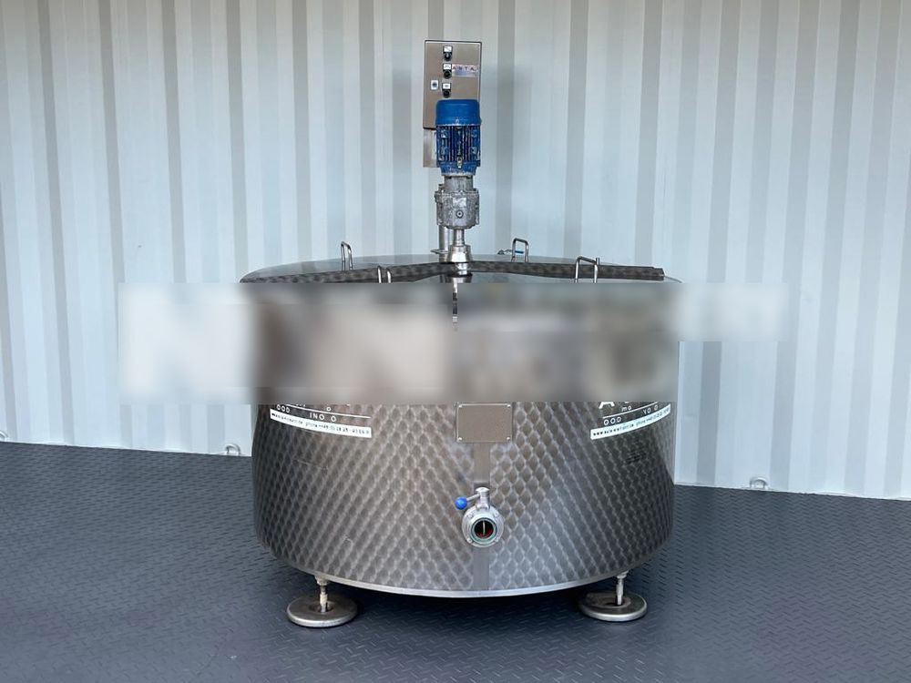 Asta Stainless Steel Jacketed Circular Cheese Vat