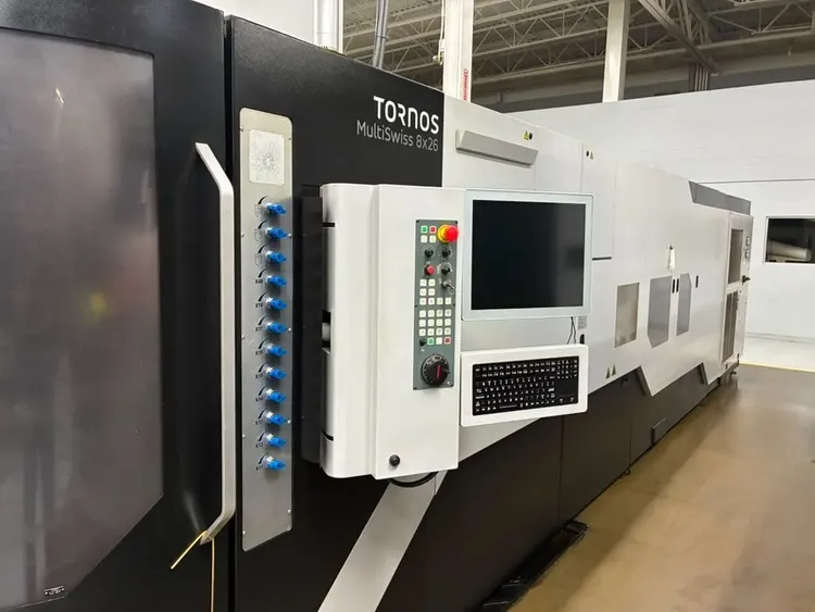 Tornos Fanuc 30i-B Variable  MULTI-SWISS 8X26  2 Axis