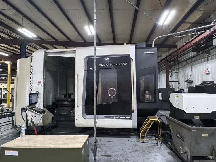 DMG Mori DMC 125 FD duoBLOCK  5 Axis