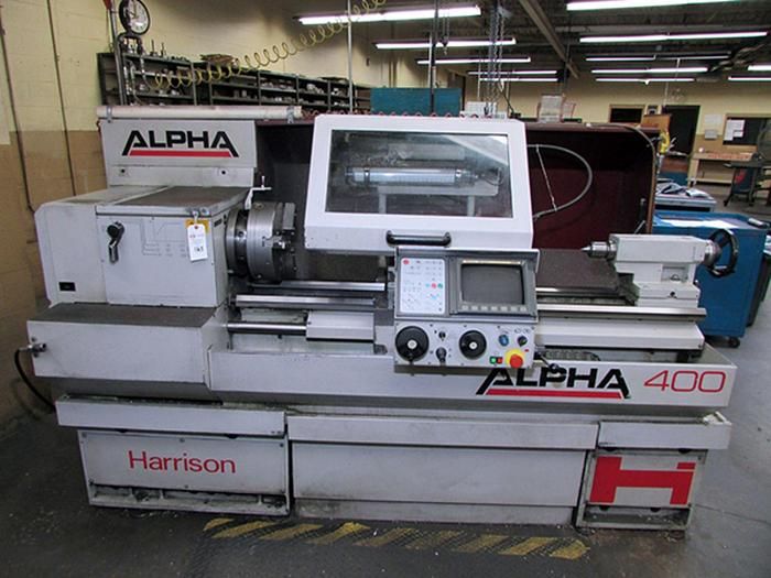 Harrison GE/Fanuc Alpha CNC Controls 2500 RPM ALPHA 400 2 Axis