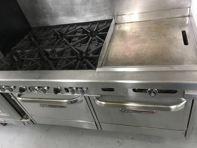 Southbend 4604AA-2TR 6 BURNERS, DOUBLE CONVECTION OVENS