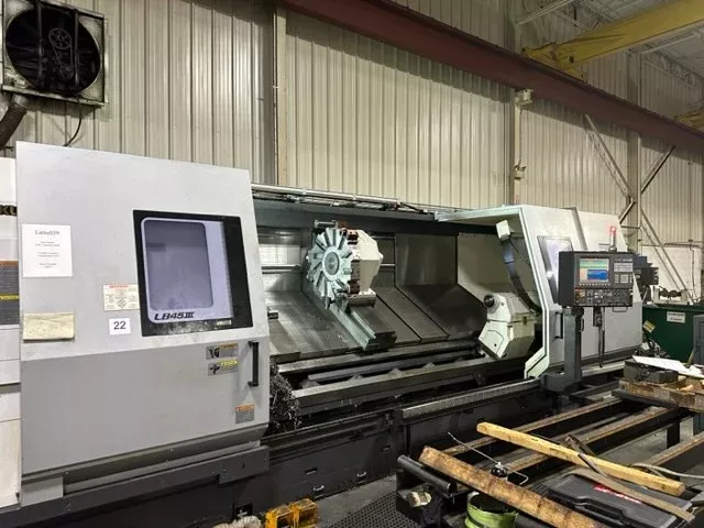 Okuma ADMAC PROGRAMMING 1,000 RPM LB45III-C/3000 SUPER BIG BORE 2 Axis