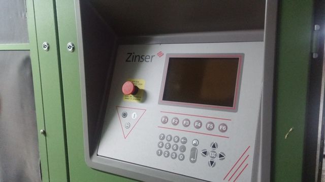 Zinser 450 RM Ring spinning machine