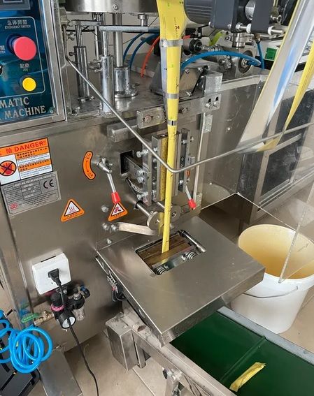 Sticking machine