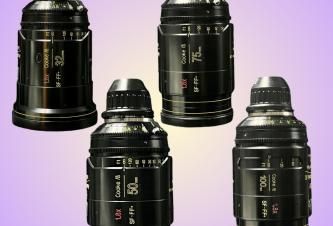 Cooke Anamorphic/i 1.8 FF SF Prime Lens Set