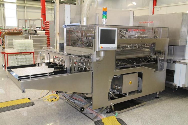 Bausch & Stroebel AWU 6030, DHT 62125, ESM 10010, RVB 4080 Bottle washing/sterilizing/filling/capping system