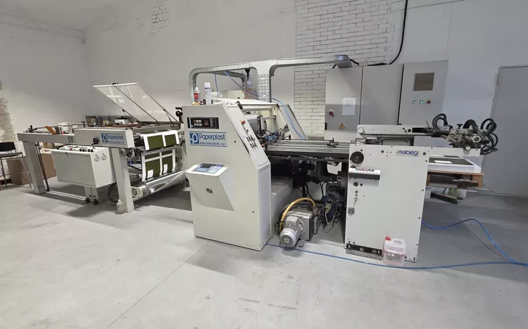 Paperplast Dry 80 / 76 Laminating machine