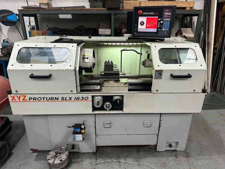 XYZ ProtoTrak SLX 2500 RPM SLX 1630 CNC / Manual Lathe 2 Axis