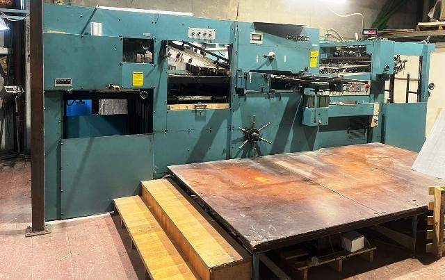 Bobst SP 102 E  autoplatine, overhauled 2024