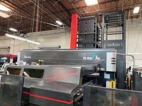 Amada LC2515 AJ FIBER LASER TURRET COMBO MACHINE CNC Control