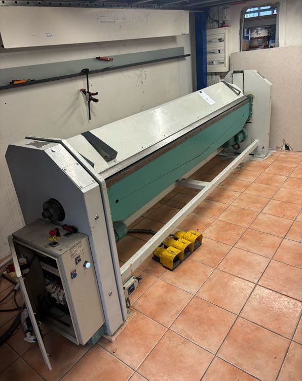 Jouanel 3m folding machine  and 3m guillotine Aluminium 15/10 Steel 075/10