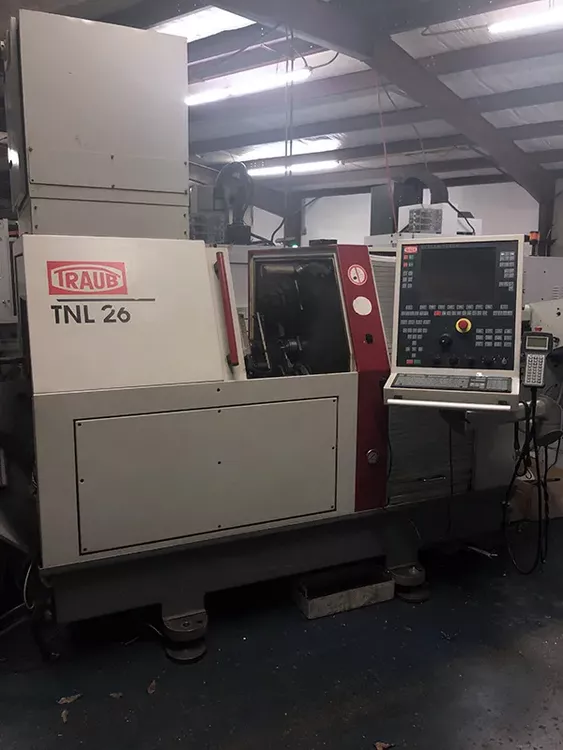 Traub CNC Control 8000 RPM TNL-26 2 Axis