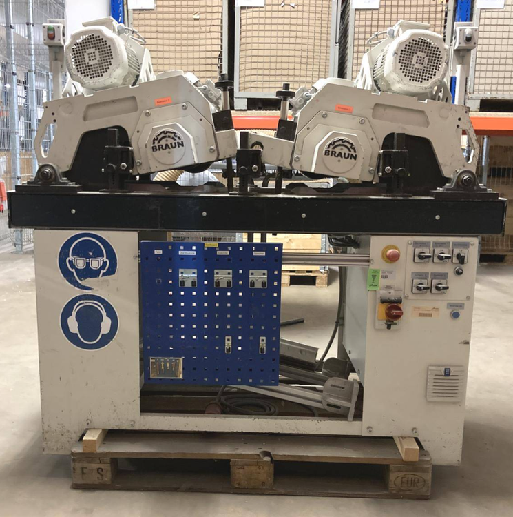 Braun Rustika Brush grinding and texturing machine