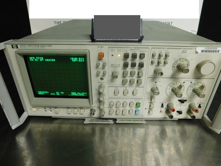 HP 3582A Test Equipment