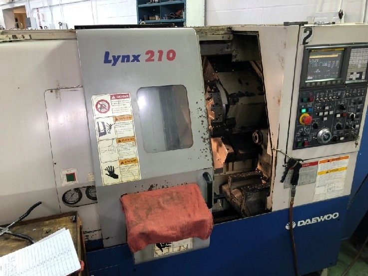 Daewoo Fanuc i 7000 RPM Lynx-210 A 2 Axis