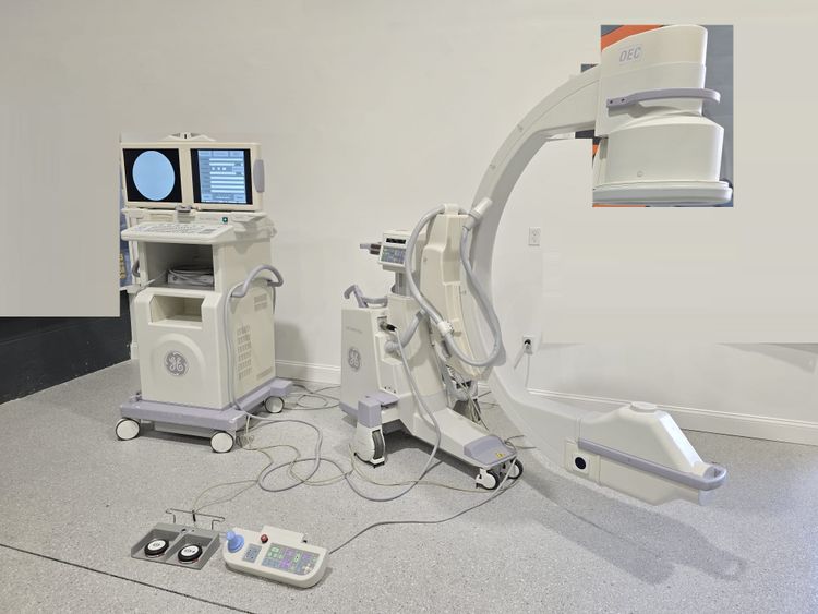 GE, OEC 9900 Elite Cardiac / Vascular Motorized C-Arm