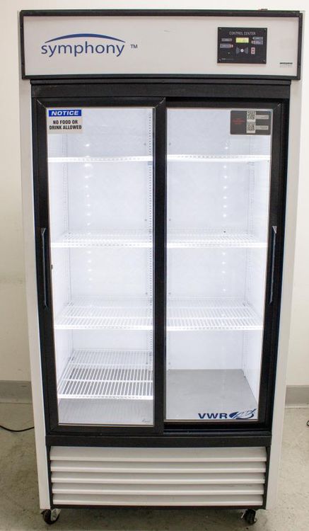 VWR SCLP-33 Upright Glass Door Laboratory Refrigerator