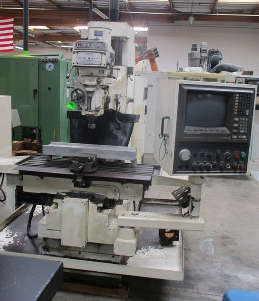 Comet MV-5 vertical CNC bed mill with delta control 3750 RPM