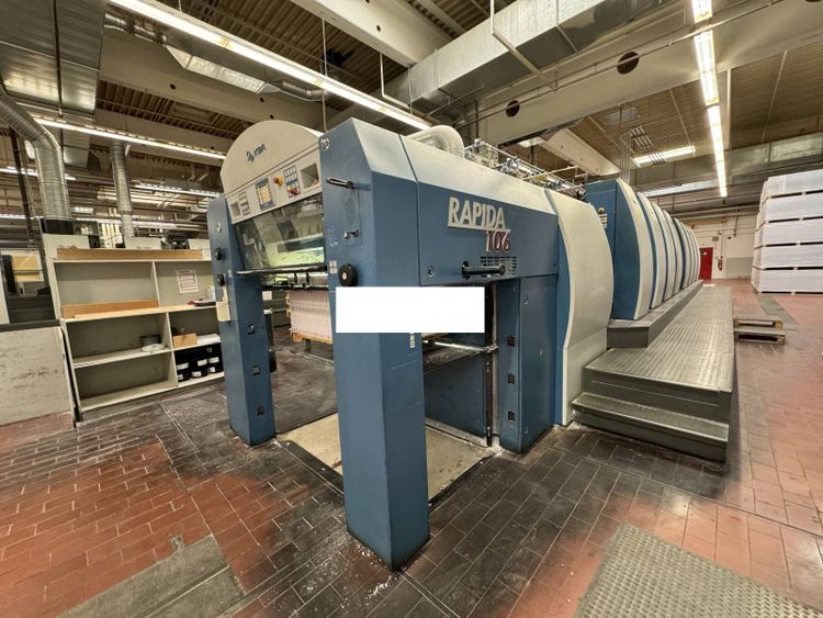 KBA Rapida 106-8 SW4 SPC - SIS - Qualitronic 740 x 1,060 mm