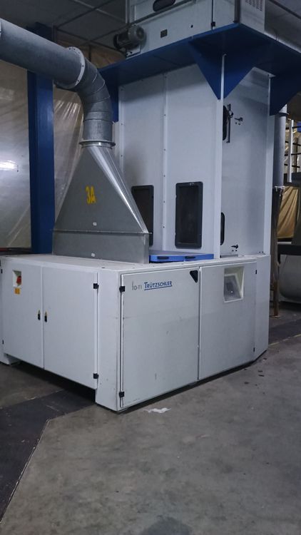 Trutzschler TO-TI Opener Attached to Mixer