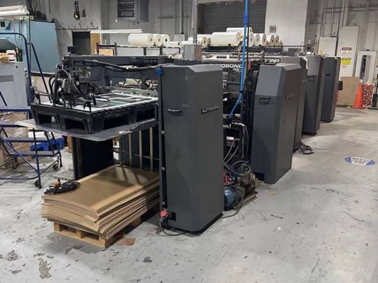 Autobond Compact 76 T Lamination machine