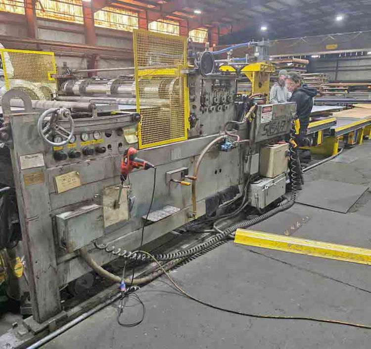 Iowa PRECISION SLEAR LINE Maximum coil weight: 20,000 lb