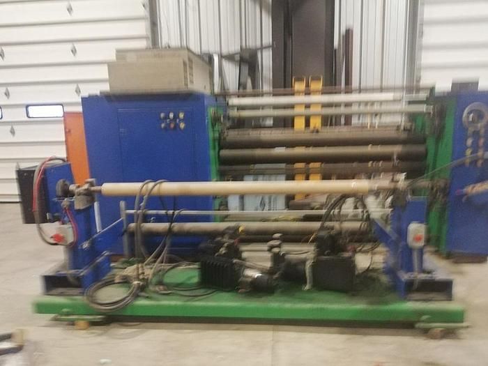 Dusenbery 72" 815 AC Duplex Slitter Rewinder