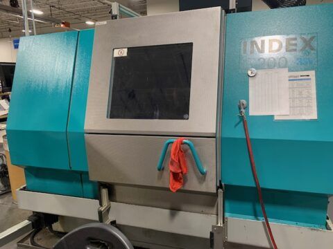 Index Siemens S840D CNC Control 6,000 Rpm G200 2 Axis