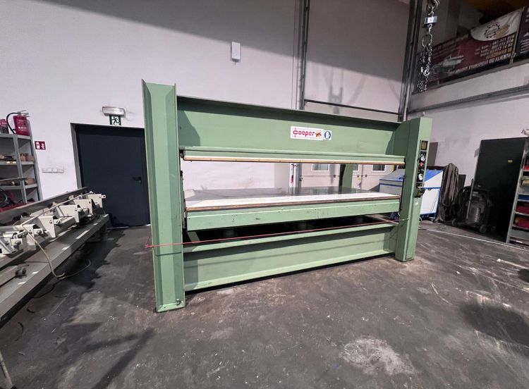 Cooper Water-Powered Veneer Shelf Press