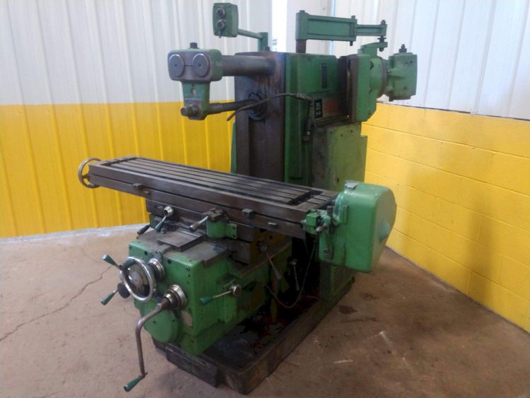 Kearney & Trecker 205 S12 HORIZONTAL MILL WITH VERTICAL HEAD