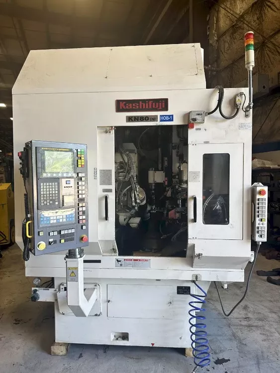 Kashifuji KN-80 Variable Speed CNC Gear Hobber