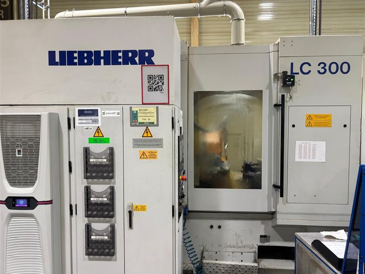 Liebherr LC300 Table Speed Range: 100 RPM Gear Hobbing