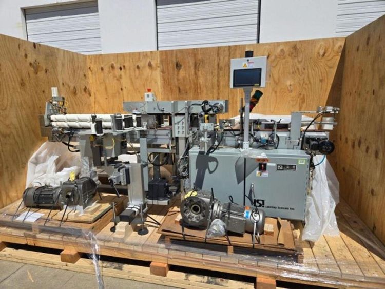 LSI 1600 Automatic Pressure Sensitive Front and Back Labeler