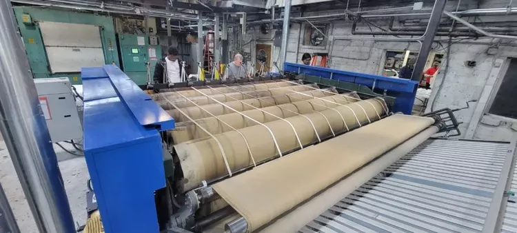 American 6 Roll Sylon 120″ Ironer