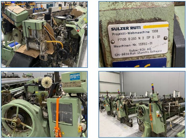 Sulzer P7100 B280 N2 EP Q D1 280 Cm